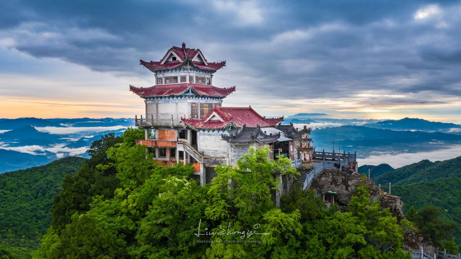 安康擂鼓台风景区图片